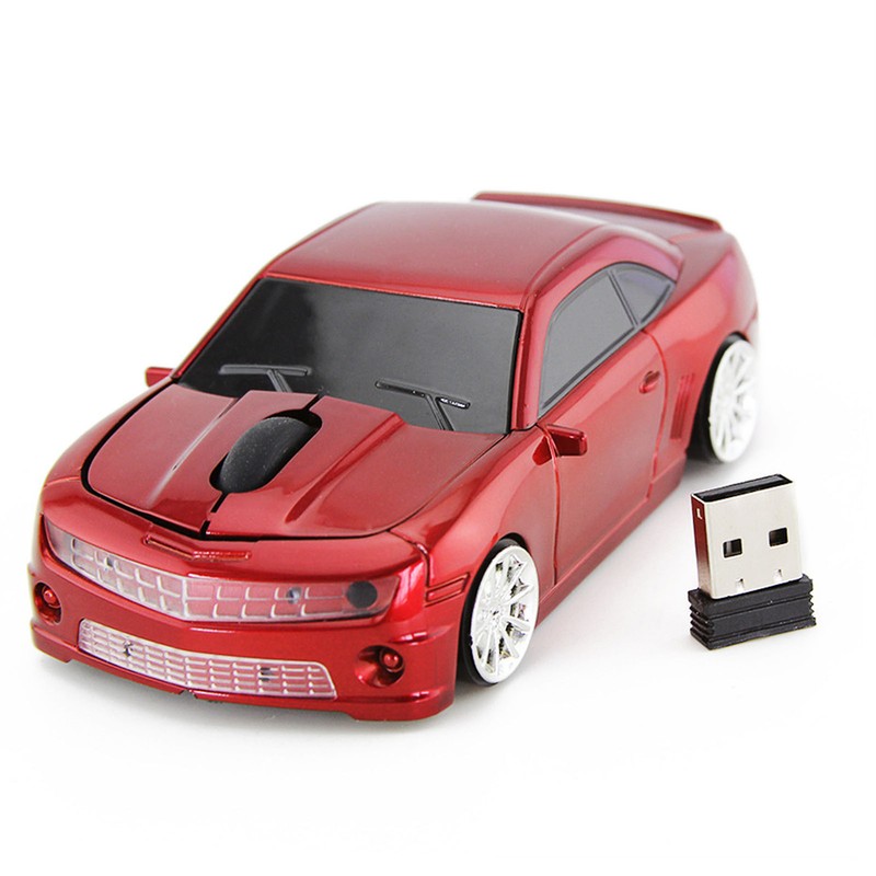 Sport Car Shaped Wireless Computer Mouse 2.4G High Accuracy Sensor