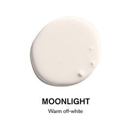 BACKDROP | Premium Interior Paint | Standard Semi Matte, Low Sheen Finish | Self-Priming, Low VOC, Green Wise Certified | MOONLIGHT – Warm Off-White | 0.5 Gallon