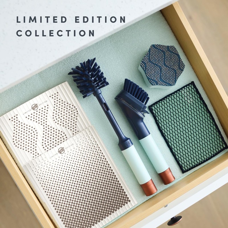 Brite by Scotch-Brite Countertop Collection, Bottle Brush, Straw Cleaner Brush,