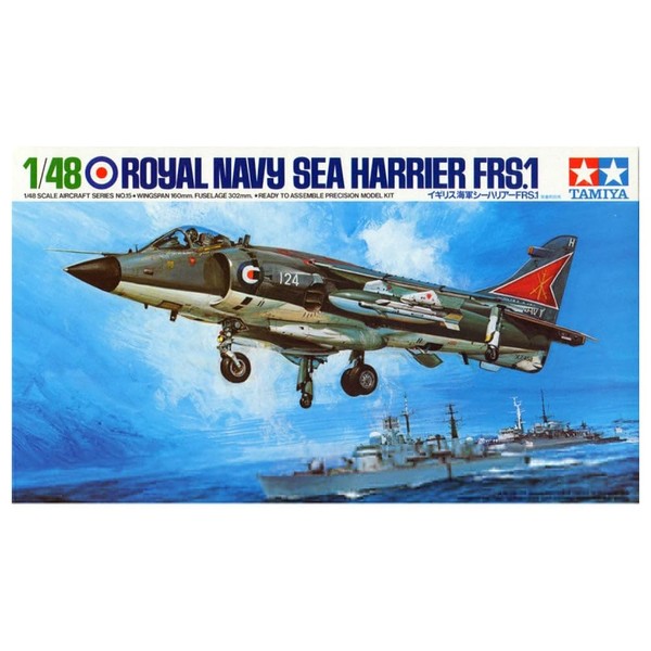 Tamiya Models Royal Navy Sea Harrier FRS.1 Model Kit