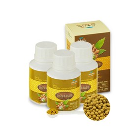 Jindo Fermented Turmeric Pills 3 cans of 100g Turmeric Pills (3 months) 3 cans of Domestic Fermented Turmeric Pills 100g / 진도 발효 강황환 울금환 100g 3통 (3개월) 국내산 발효울금환 100g 3통