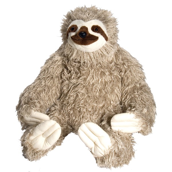 Wild Republic Jumbo Sloth Plush, Giant Stuffed Animal, Plush Toy, Gifts for Kids, 30 Inches