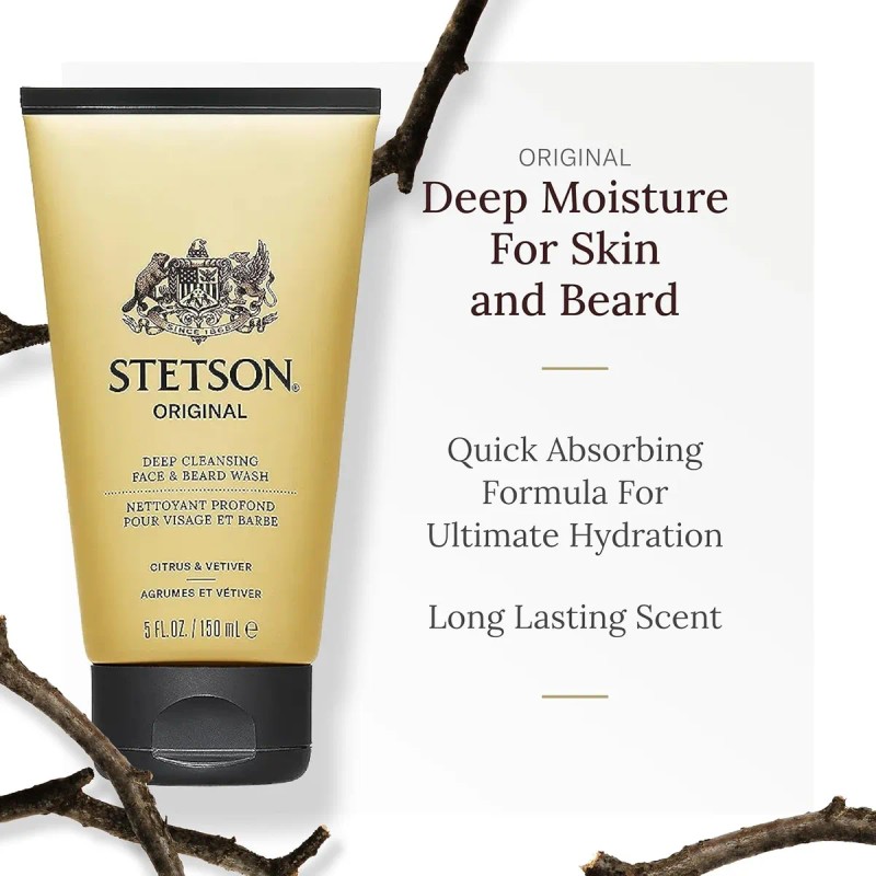Stetson - Hidratante Facial Y Barba De Scent Beauty -