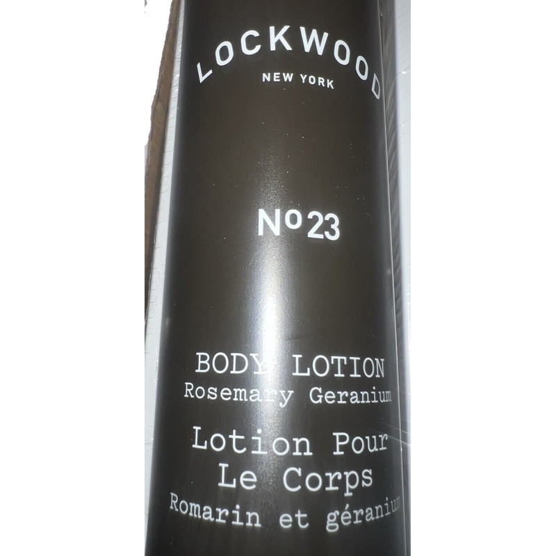 Lockwood New York Nº23 BODY LOTION Gilchrist & Soames 15oz