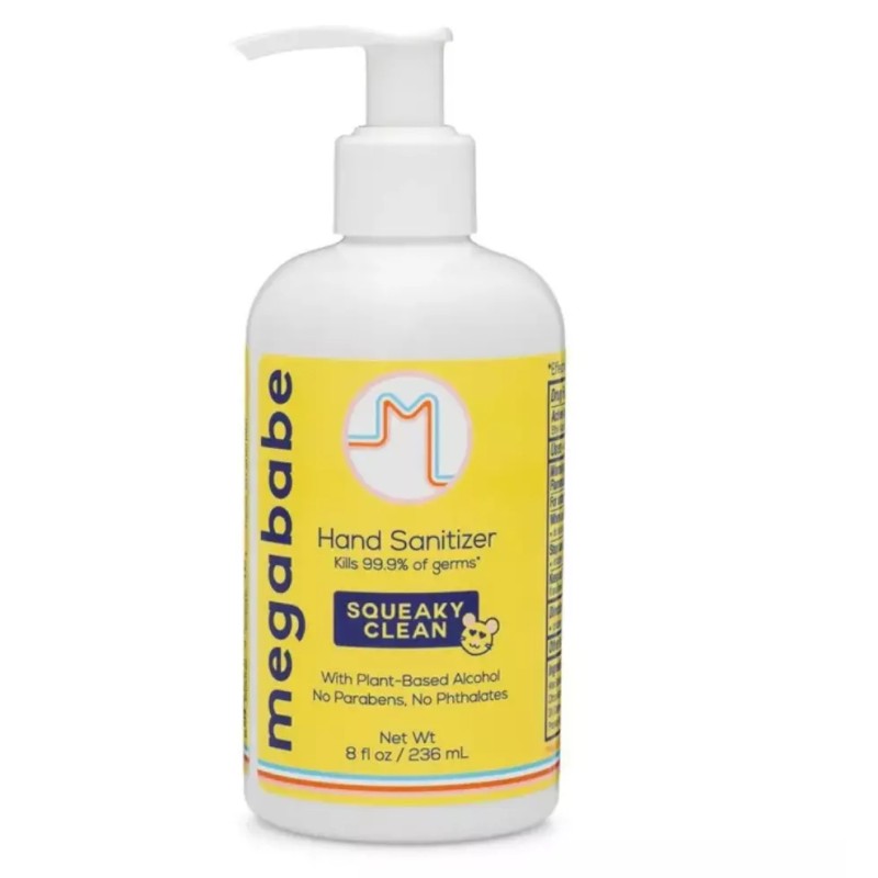 MEGABABE Hand Sanitizer [2]- w/plant alcohol | No parabens, phthalates,