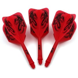 CUESOUL ROST Integrated Dart Flight and Shafts Big Wing Shape-33mm