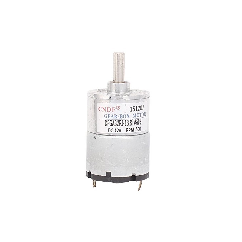 uxcell® DC 12V 380-500RPM Electric Powerful High Torque Gear Box