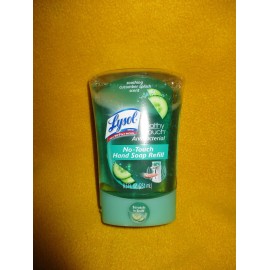 Lysol No-Touch Refill Antibacterial Hand Soap Cucumber Splash old stock