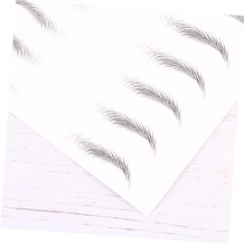 OHPHCALL 6d Realistic Eyebrow Sticker Set Long Lasting Artificial Brow Patches Waterproof Sturdy for Women