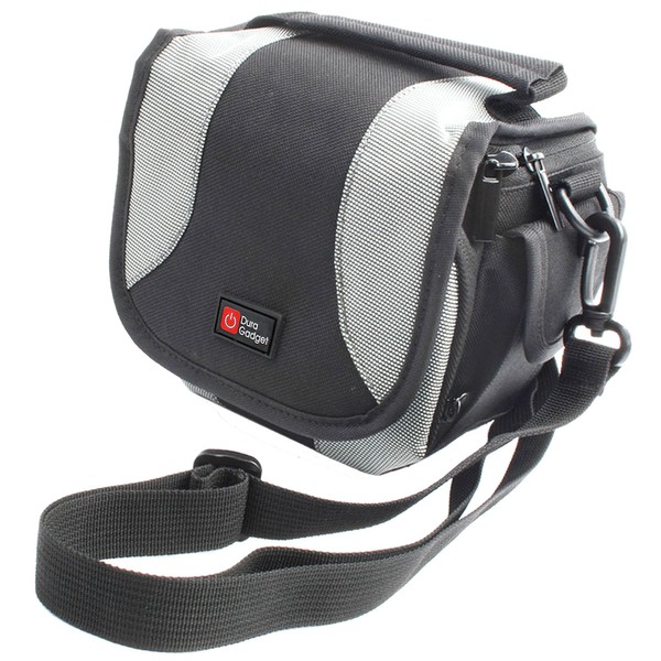 DURAGADGET Black & Grey Carry Case w/Padded Interior & Strap