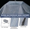 Nukugula 800D Waterproof Golf Cart Cover 2/4/6 Passenger, Heavy Duty