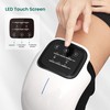 Snailax Cordless Knee Massager with Heat, Red Light & 3