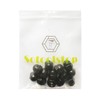 5/16-18" Black Acorn Cap Nuts, Acorn Nut Stainless Steel 18-8(304),