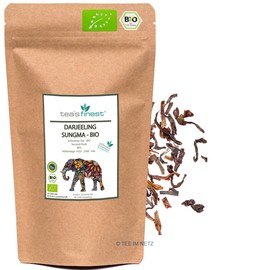 tea`s finest® Darjeeling Sungma BPS Second Flush Black Tea - Organic (250 g)