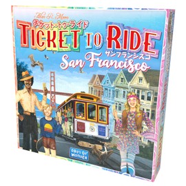 Board Game Ticket to Ride San Francisco