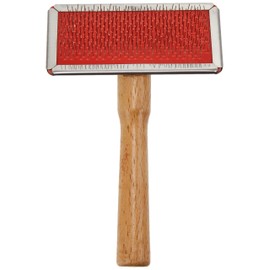 Craft Works Mutton Care Brush (Wool Care/Dedicated for Natural Wool/Professional Recommended/Wool Cleaning/Wooden/For Rug Cushions/Palm Size/Total Length 12.9 cm) Care