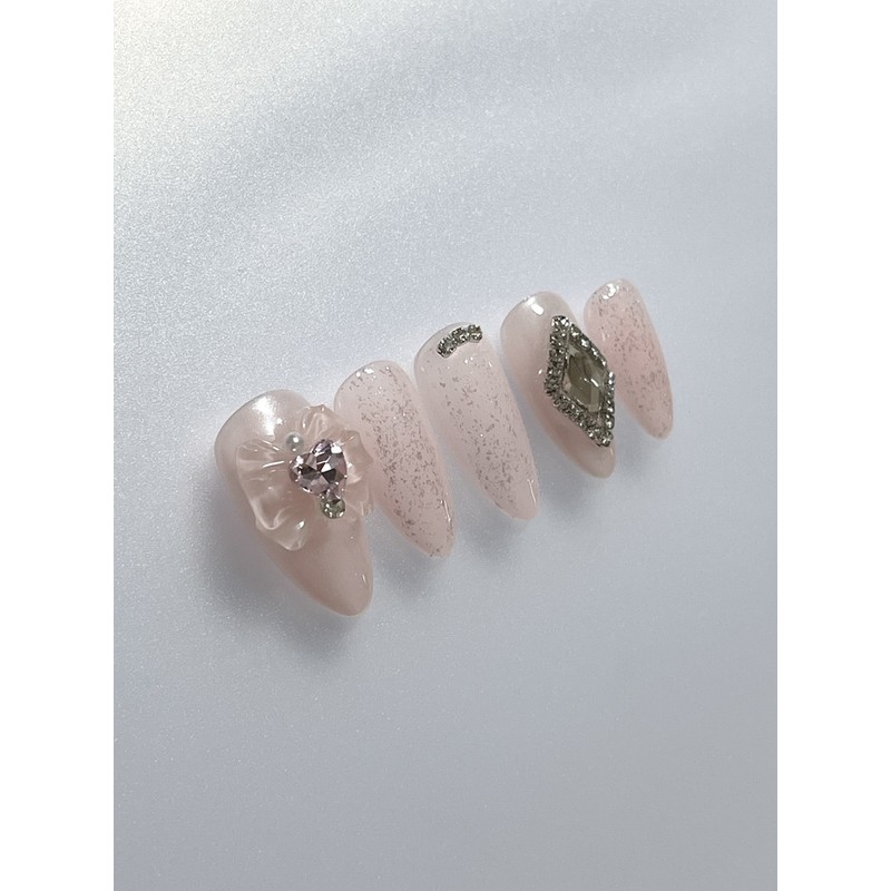 Shua Handmade Nail Tips - Long Ballerina / 슈아 수제네일팁
