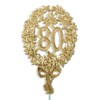 Kunze Anniversary Number 80 8 x 12 cm Wire Pack
