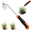 Weeding Tool, Root Removal Tool, Multi-functional Weeding Boe, One-Handed, Long