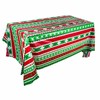 Halloween Plastic Tablecloth Set for Party Tables – 3-Pack Pumpkin,