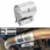 AotoKoop 4" Exhaust Clamp, Lap Joint Brand Clamp Stainless Steel