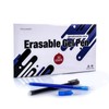 Volcanics Erasable-Gel-Pens Fine Point 0.5 mm, Mistakes Dispear, Black and