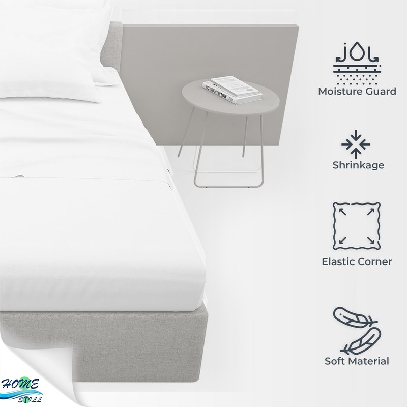 HOME STILL® 100% Waterproof Single Mattress Protector | Quilted Microfiber