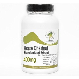 Naturetition Supplements Horse Chestnut Standardized Extract 400mg ~ 100 Capsules - No Additives