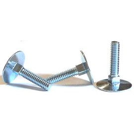 1/4-20 x 1 1/2" Elevator Bolts/Steel/Zinc / 400 Pc. Carton