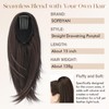 Sofeiyan Ponytail Extension for Women,15 Inch Comb Clip in Pony