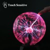 DELIPOP Plasma Ball 8 Inches, Red Light with Plug in