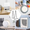 Veumoie 3 Pack Large Plate Holder Display Stand-10 Inch Tall
