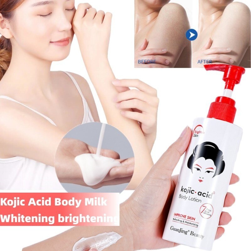 Kojic Acid Whitening Body Lotion 250g Brightening & Moisturizing Formula