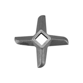 MOUMOUTEN Meat Grinder Blades, Meat Mixer Steel Knife Cutter Replacement, Cross Shaped Professional Kitchen Aid Meat Grinder Attachment for Stand Mixer(Number 32)