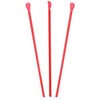 8" Unwrapped Red Spoon Straw - Box of 300ct