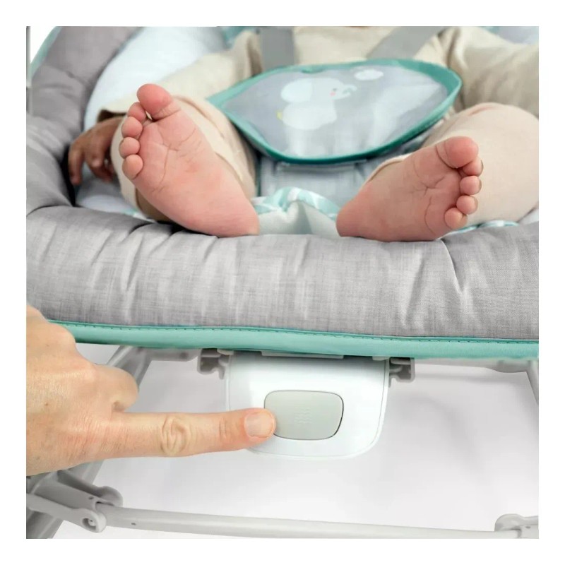 Asiento Mecedora Bebes/infantes Ingenuity Americano Agua Elefantes