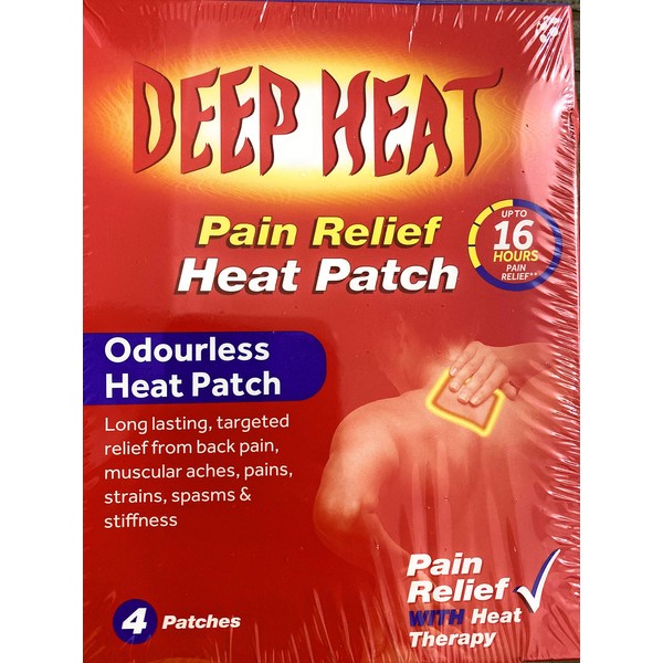 Deep Heat Patch 4-2 Pack Deal