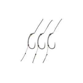 Korda - Loop Rigs Klor B 6 30lb | Barbless Carp Fishing Hook | Pre-Tied for Easy Use | 3-Pack Hook Link Sections