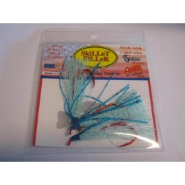 Arkie Lures Minnow Tippers (blue glow on blue)