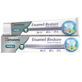 Himalaya PRO Enamel Restore Toothpaste, Supports Enamel Remineralisation as Early as from the 2nd Week, Herbo-Mineral Complex, Vegan, 75ml