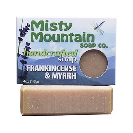 Frankincense and Myrrh Handcrafted Bar Soap by Misty Mountain Soap Co.