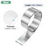 M METERXITY 1-Pack Aluminum Flashing, 3.3ft x 2" x 0.02"
