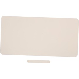 Alfombrilla Beige de Cuero Sintético de Ratón Grande para Escritorio Superficie Lisa, Agarre Seguro y Protección del Escritorio, Portátil y Ligera, para Oficina y Manualidades