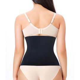 Gotoly Corset Women's Waist Trainer Corset Tummy Control Strong Shaping Body Shaper Cincher Corset Waist Shaper High Elasticity Shaping Underbust Corset Tummy Control Corset, black, xxl