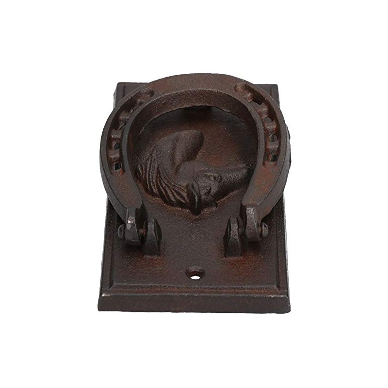 AB Tools Horse Mare Shoe Head Door Knocker Bell Ringer
