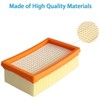 iDeer life 2 Pack Filter Compatible with Karcher MV4/5/6 WD4/5/5P