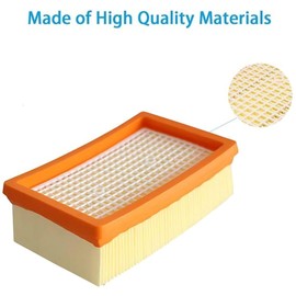 iDeer life 2 Pack Filter Compatible with Karcher MV4/5/6 WD4/5/5P