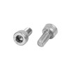 uxcell M4x8mm Thread 304 Stainless Steel Hex Socket Head Cap