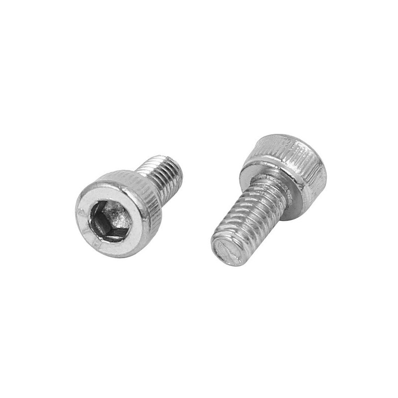 uxcell M4x8mm Thread 304 Stainless Steel Hex Socket Head Cap