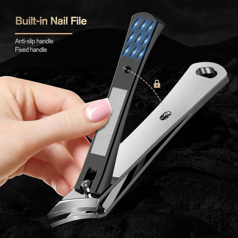 FERYES Ingrown Nail Clipper - Slant Curved Blade Nail Clipper
